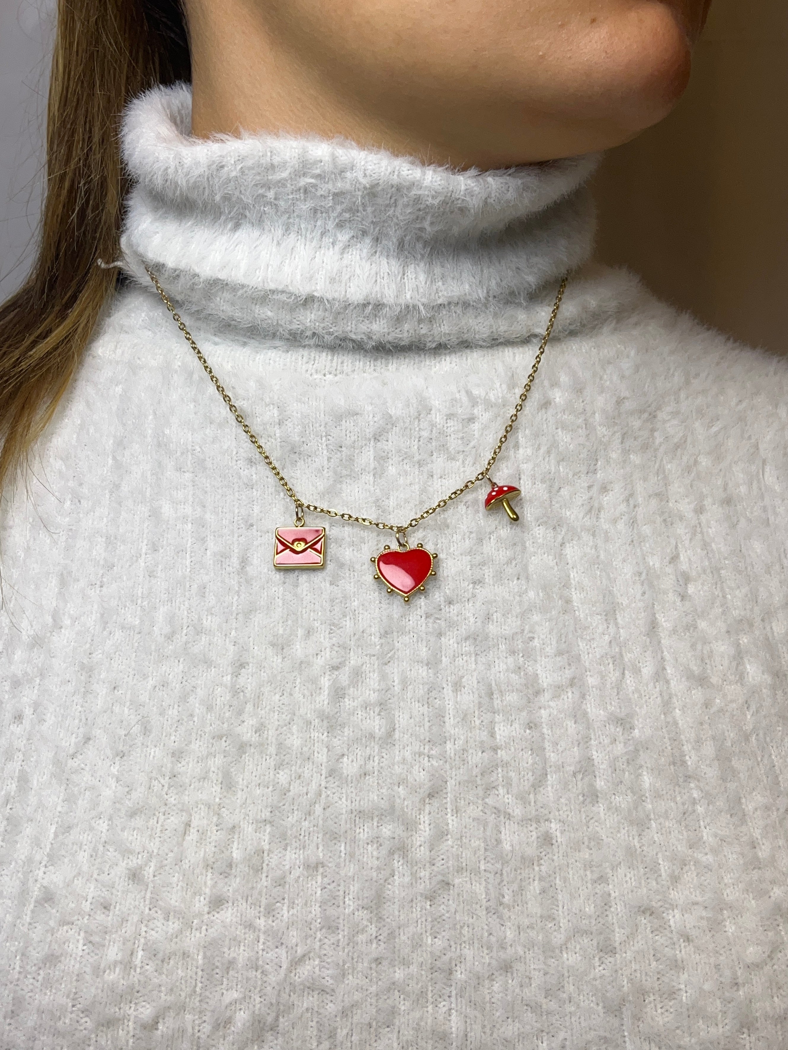 Collier Rouge Passion