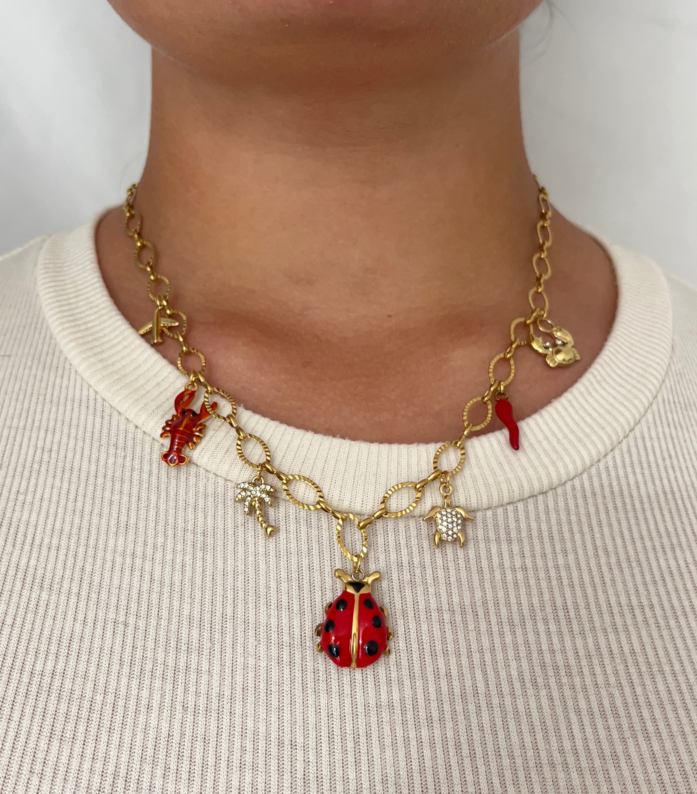 Collier Rouge Ardent