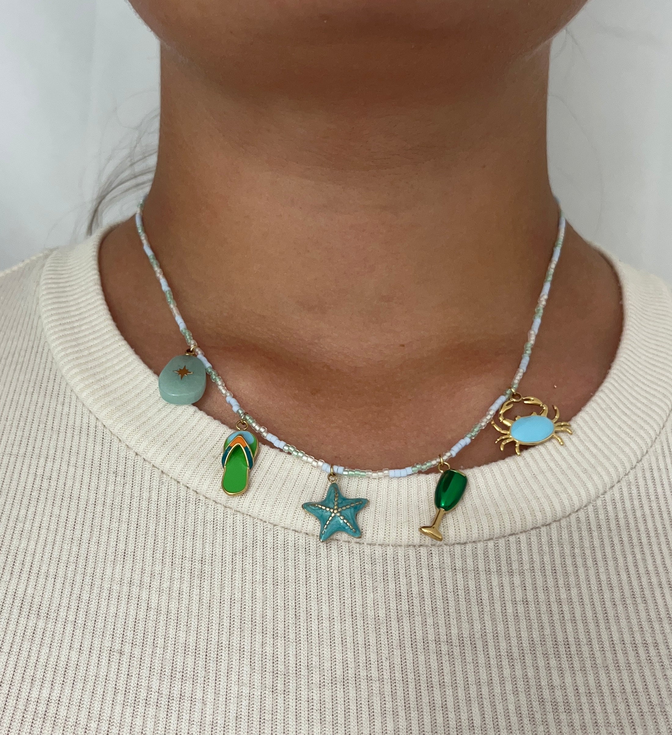 Collier Rivage Turquoise